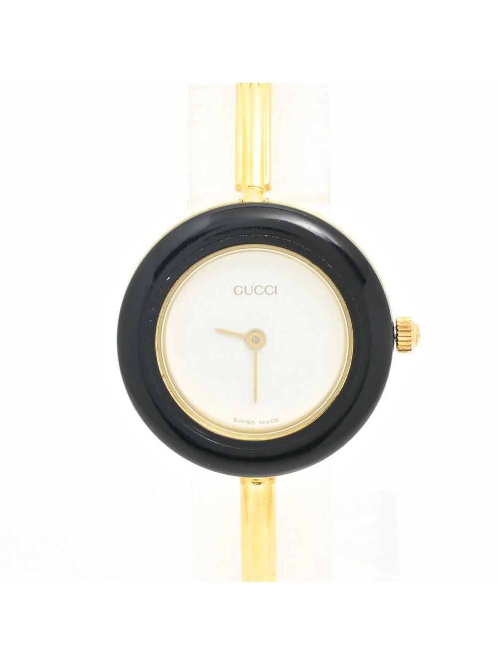 Gucci Bezel Watch 11/12.2 1****** Gold #366506G65B